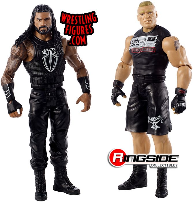 WWE Series # 52 Brock Lesnar & Roman Reigns Figures 2 Pack 
