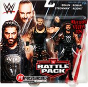 Braun Strowman Roman Reigns WWE Battle Packs 54 WWE Toy Wrestling Action Figures by Mattel
