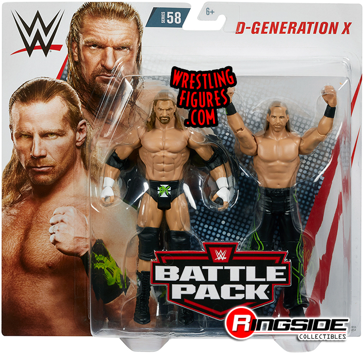 WWE Mattel Wrestling Figure Triple H Basic Battlepacks Series 5 