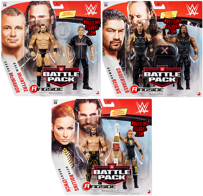 WWE Mattel Seth Rollins Battle Pack Series 66 figure loose 