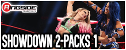 WWE Showdown 2-Packs 1 Toy Wrestling Action Figures by Mattel