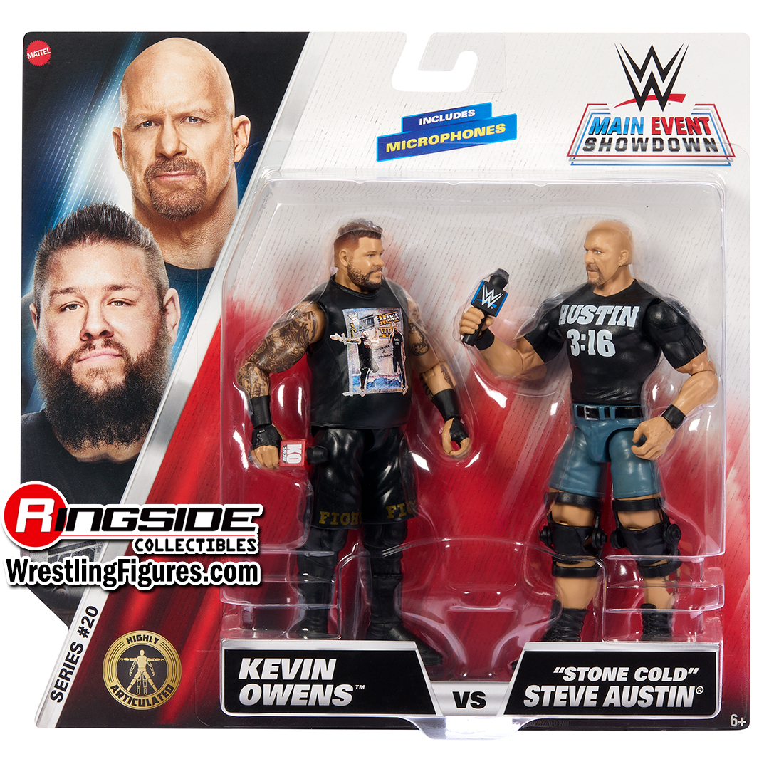 Image Stone Cold Steve Austin & Kevin Owens - WWE Main Event 2-Packs 20