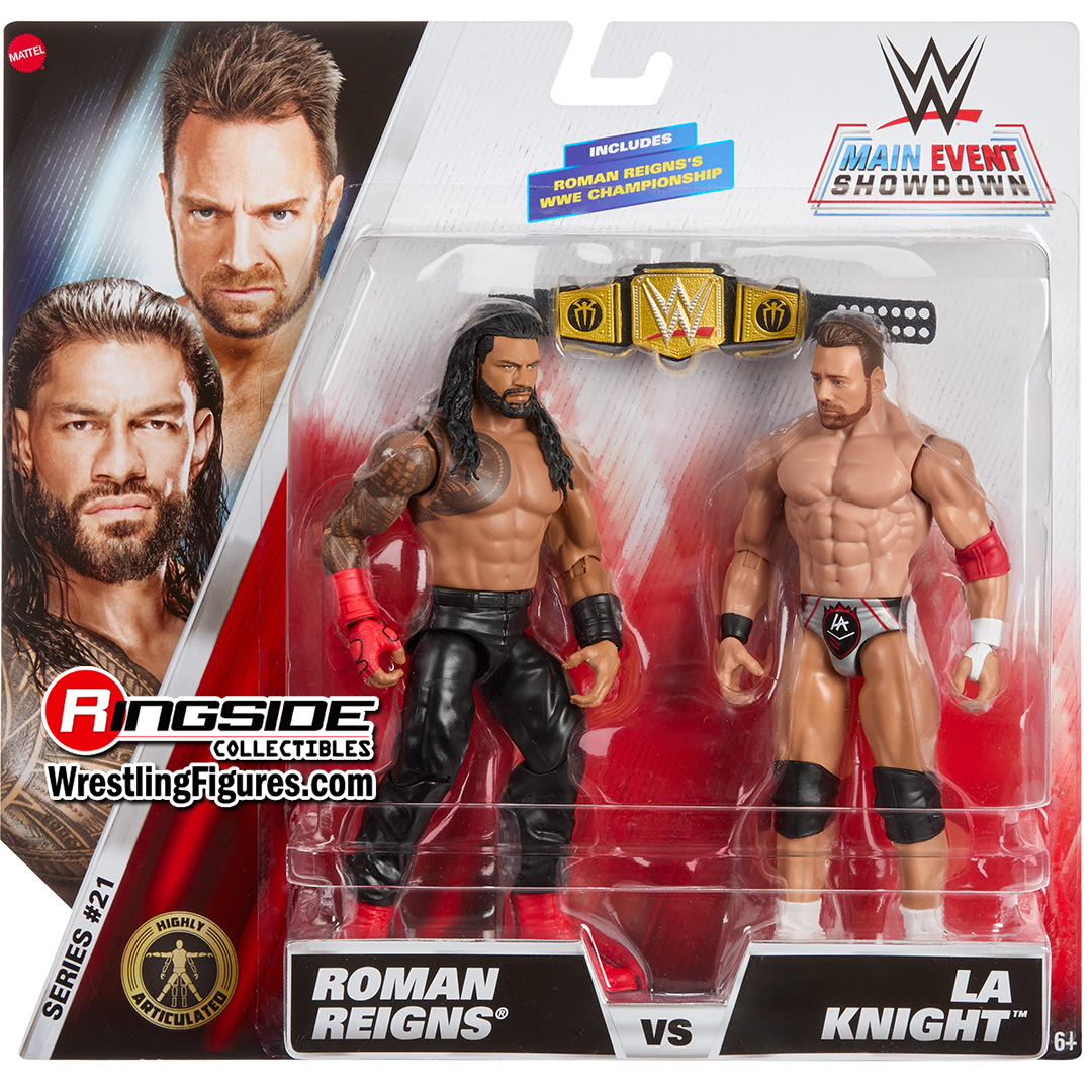 Image Roman Reigns & LA Knight - WWE Main Event 2-Packs 21