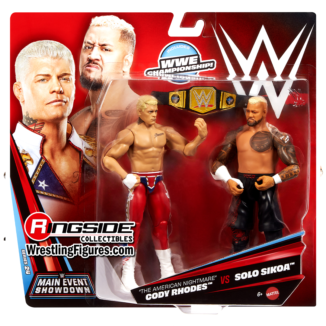 Image Cody Rhodes & Solo Sikoa - WWE Main Event 2-Packs 24