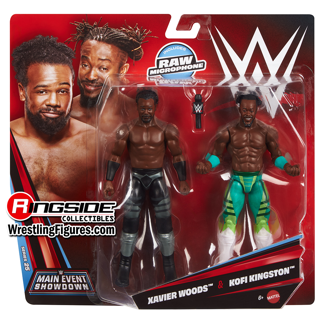Image New Day (Xavier Woods & Kofi Kingston) - WWE Main Event 2-Packs 25
