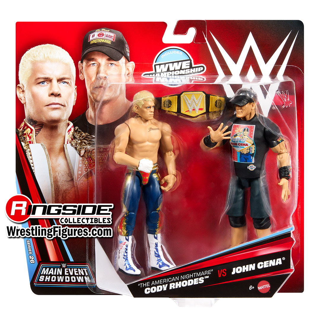 Image John Cena & Cody Rhodes - WWE Main Event 2-Packs 26