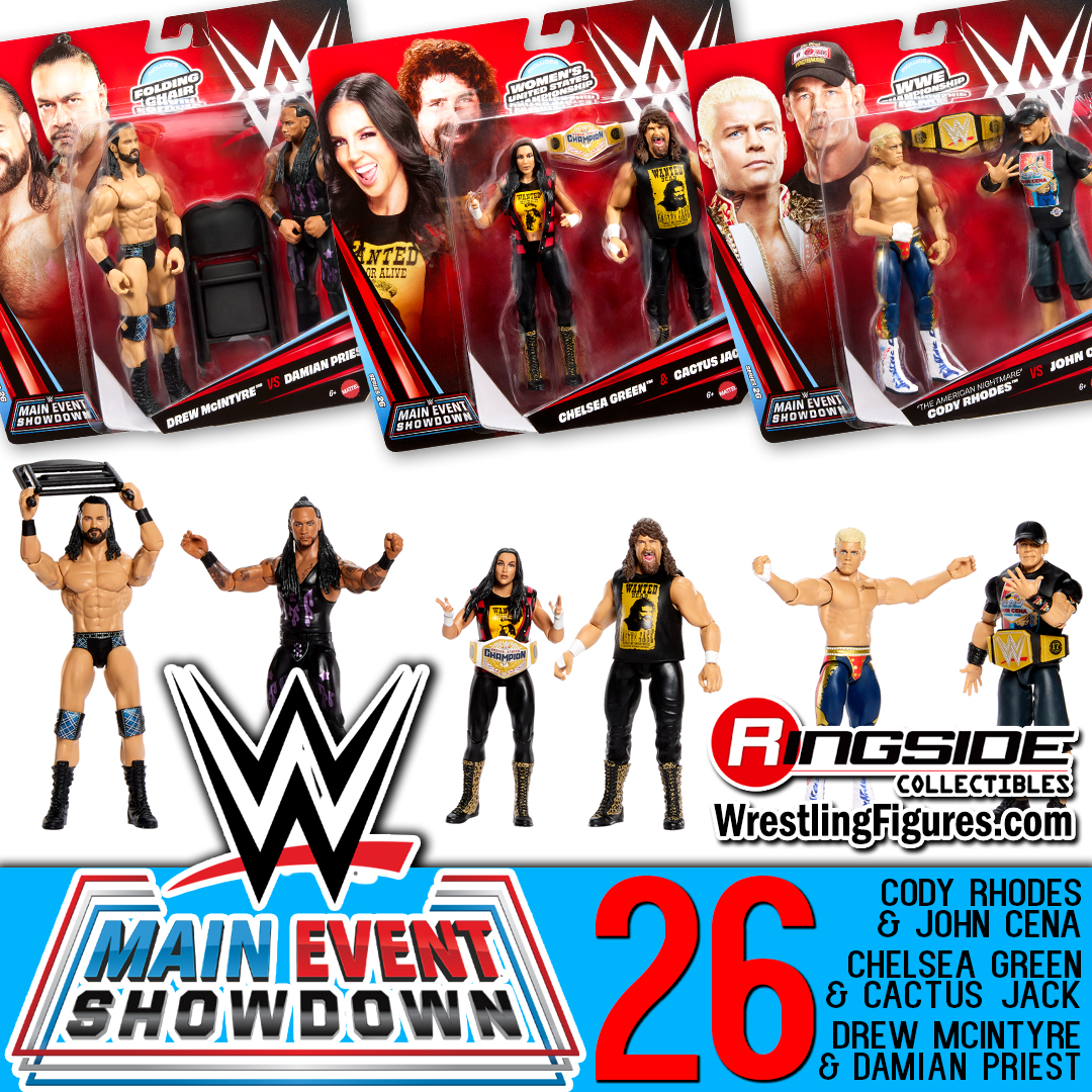 Shop WWE Main Event 2-Packs 26 Now