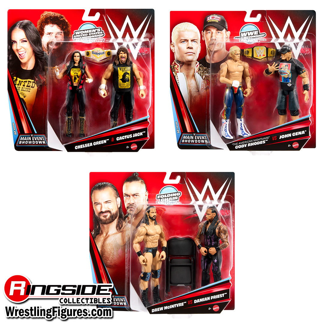 Image WWE Main Event 2-Packs 26 - Set of 3