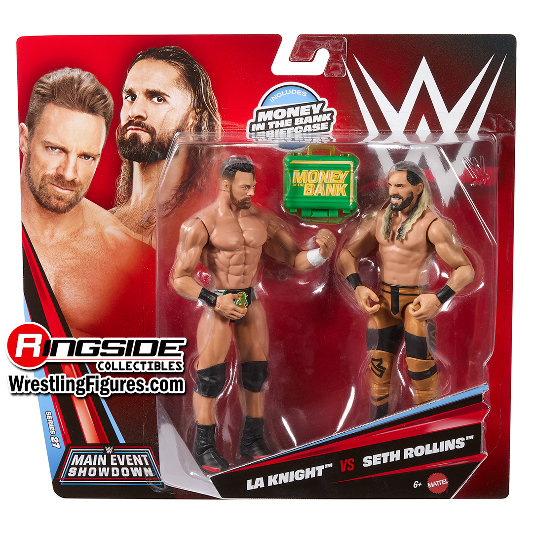 Image LA Knight & Seth Rollins - WWE Main Event 2-Packs 27