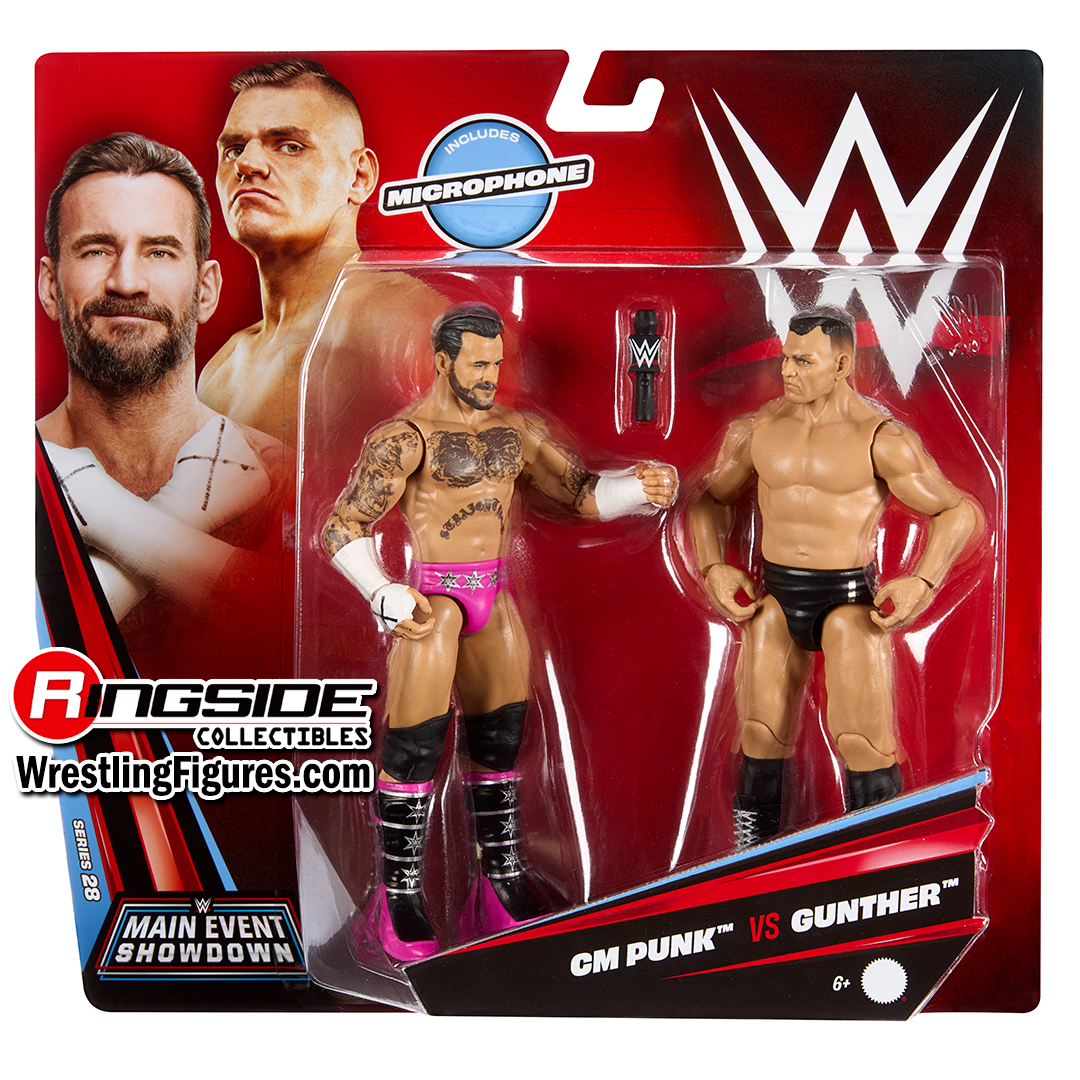WWE Main Event 2-Packs 28 Toy Wrestling Action Figures by Mattel