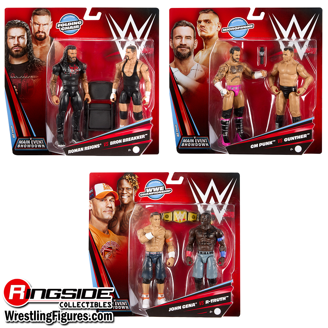 Image WWE Main Event 2-Packs 28 - Set of 3