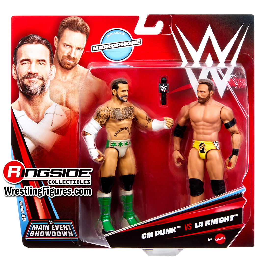 Image CM Punk & LA Knight - WWE Main Event 2-Packs 29