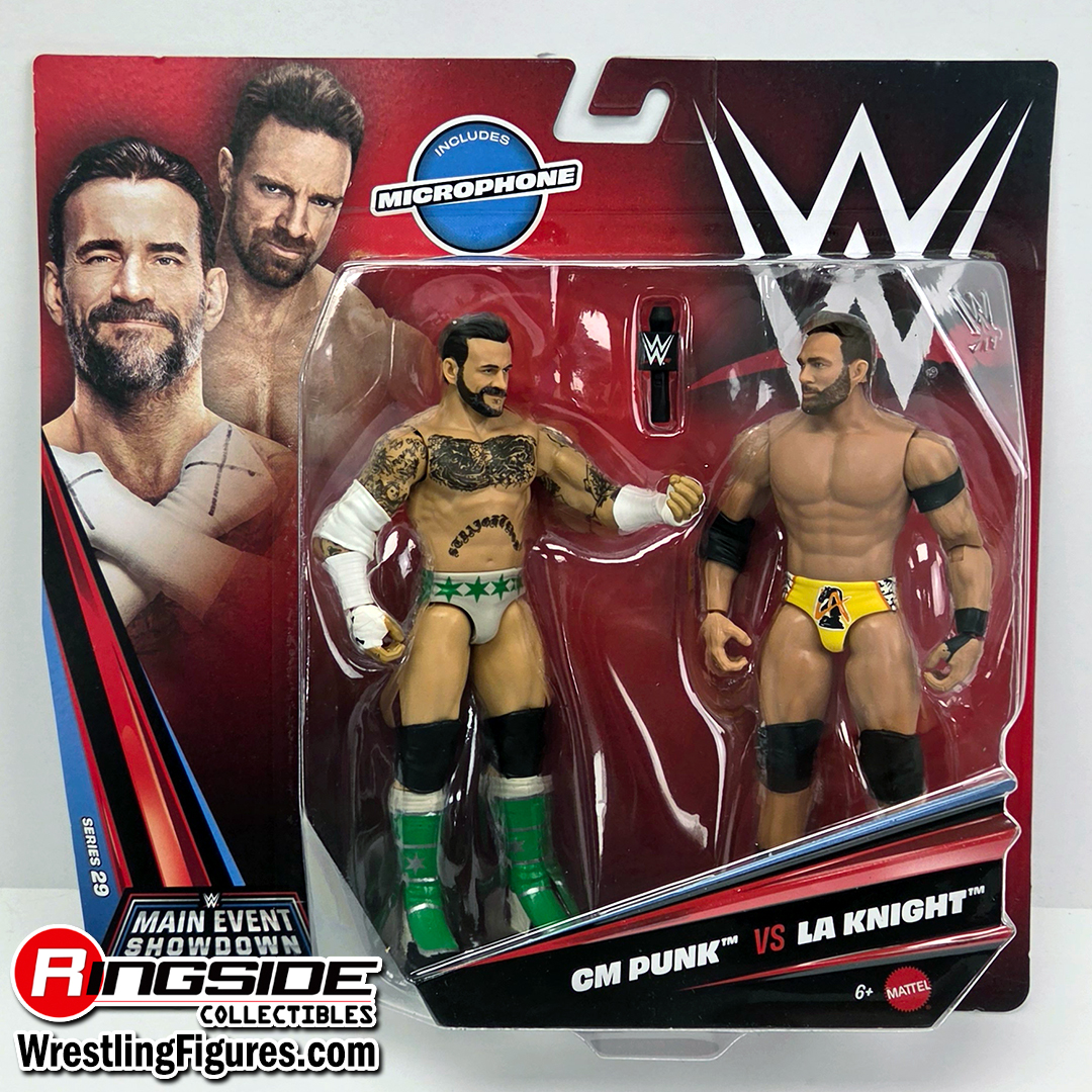 Image CM Punk & LA Knight - WWE Main Event 2-Packs 29