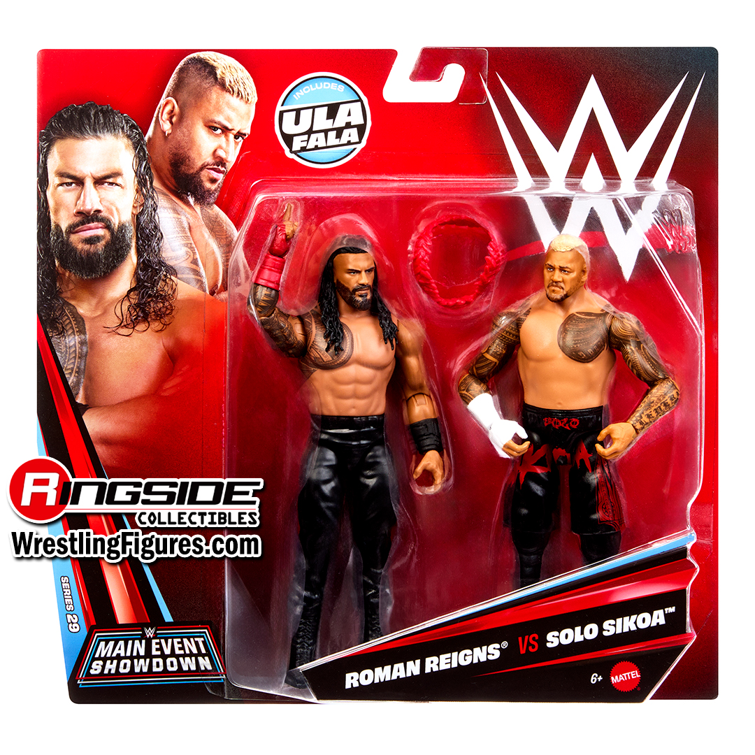 Image Roman Reigns & Solo Sikoa - WWE Main Event 2-Packs 29