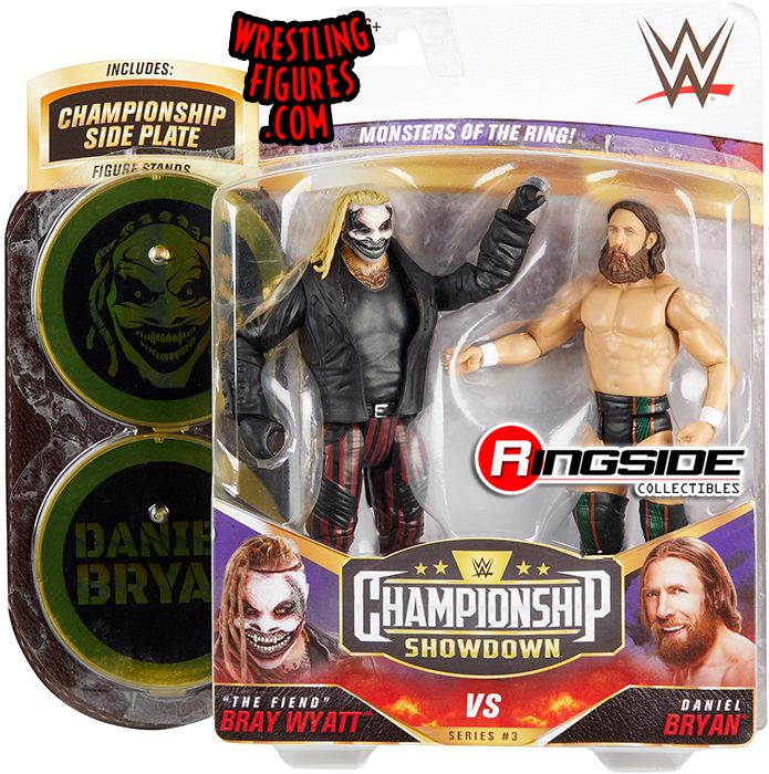 The Fiend Daniel Bryan Wwe Showdown 2 Packs 3 Wwe Toy Wrestling Action Figures By Mattel