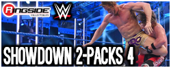 WWE Showdown 2-Packs 4 Toy Wrestling Action Figures by Mattel