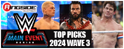 WWE Main Event Top Picks 2024 (Wave 3) Toy Wrestling Action Figures by Mattel