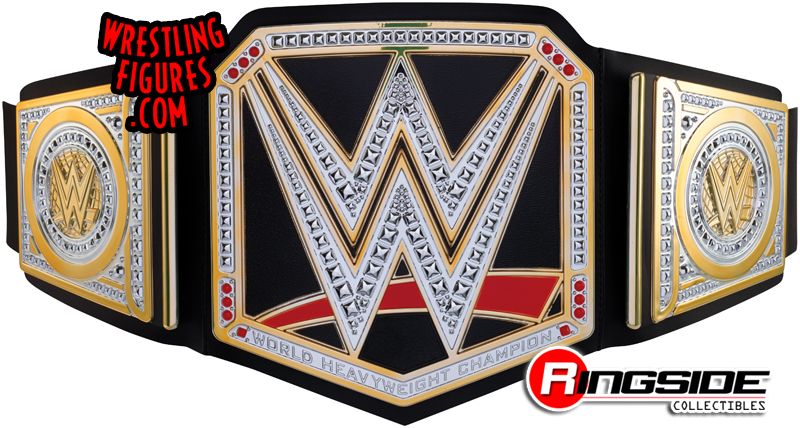 Mattel Belt for WWE Wrestling Figures World Heavyweight Championship 