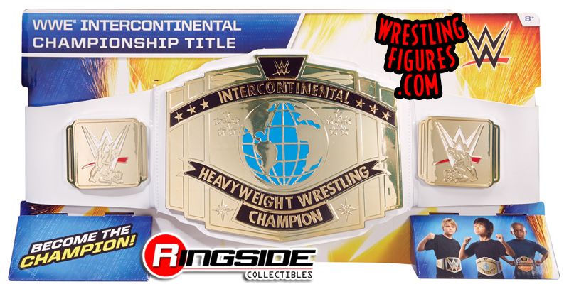 WWE White Strap Intercontinental (IC) Championship (2014) Mattel ...