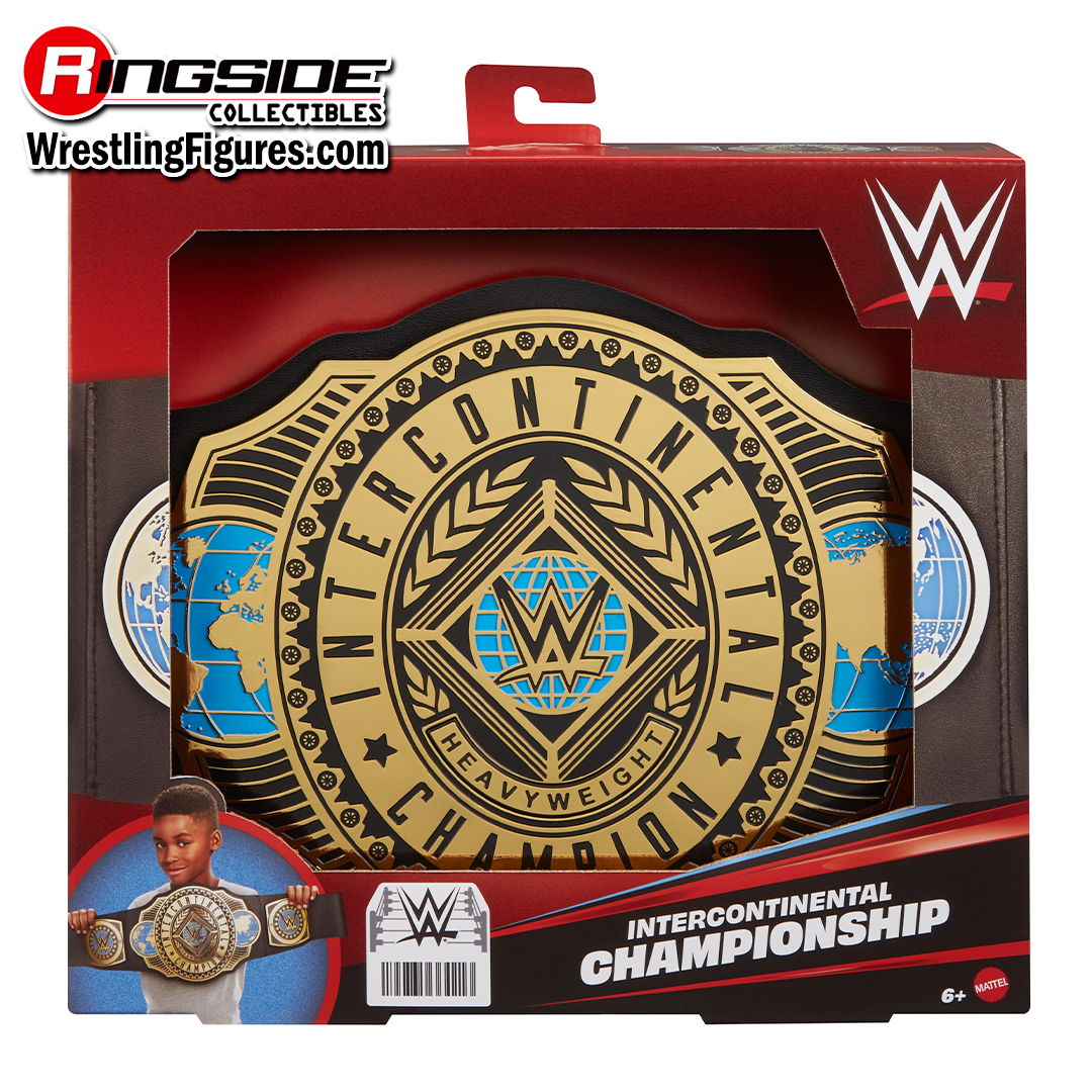 Image Intercontinental (with Blue) Championship - WWE Toy Wrestling Belt