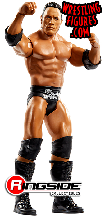 Details about   "W" Wrestling Figurine The Rock New In Package By Mattel