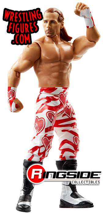 WWE Mattel Shawn Michaels Series 100 figure loose 