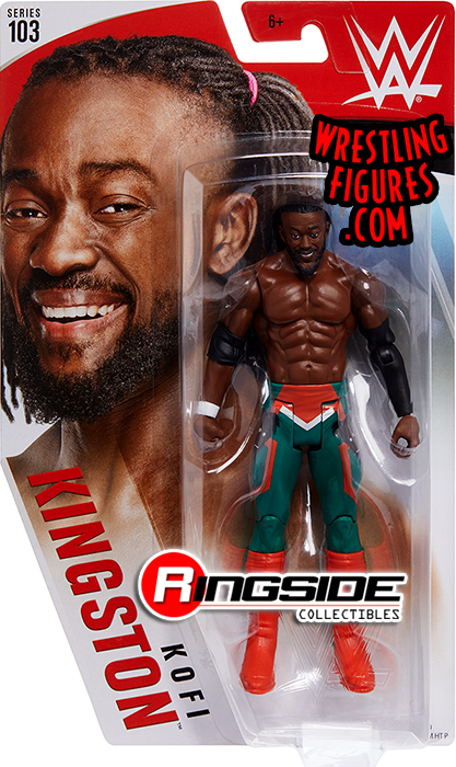 WWE Mattel Kofi Kingston Series 103 Basic Figure 