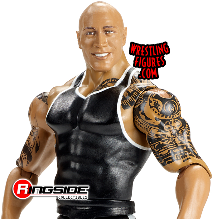 WWE Sound Slammers The Rock Action Figure 