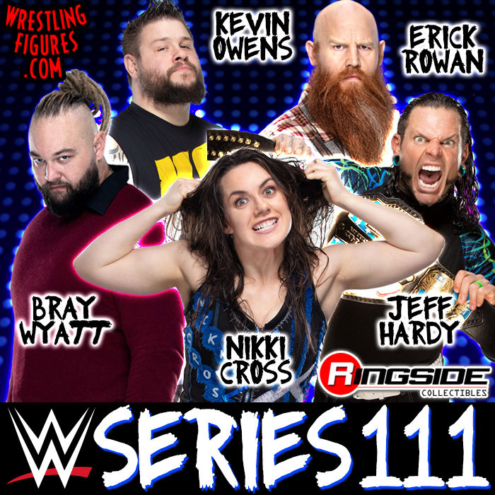 WWE Series 111 Toy Wrestling Action Figures by Mattel