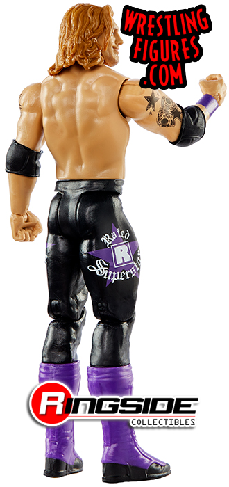 Ringside Edge Purple Boots WWE Series 113 Mattel Toy Wrestling Action Figure 