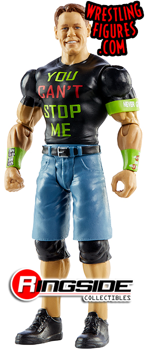 WWE John Cena Basic Serie 113 Mattel Wrestling Actionfigur Du Cant Stopp Me 