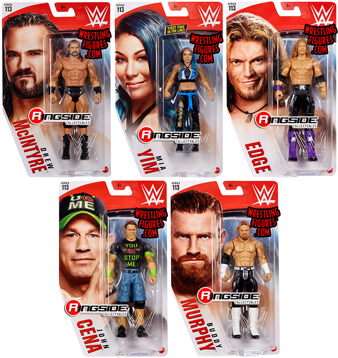  Mattel WWE Action Figures