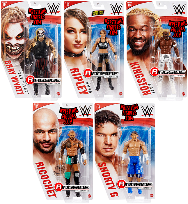 WWE Basic series Wrestling Figures Mattel New/boxed 