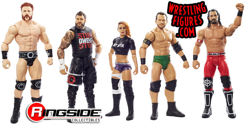 WWE Series 116 Toy Wrestling Action Figures by Mattel! This set