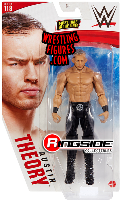 thumbnail image 2 of WWE Mattel Elite Series #121 Austin Theory Action Figure – 1:10 Scale Wrestling Toy 2 of 4