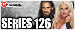 WWE Series 126 Toy Wrestling Action Figures by Mattel
