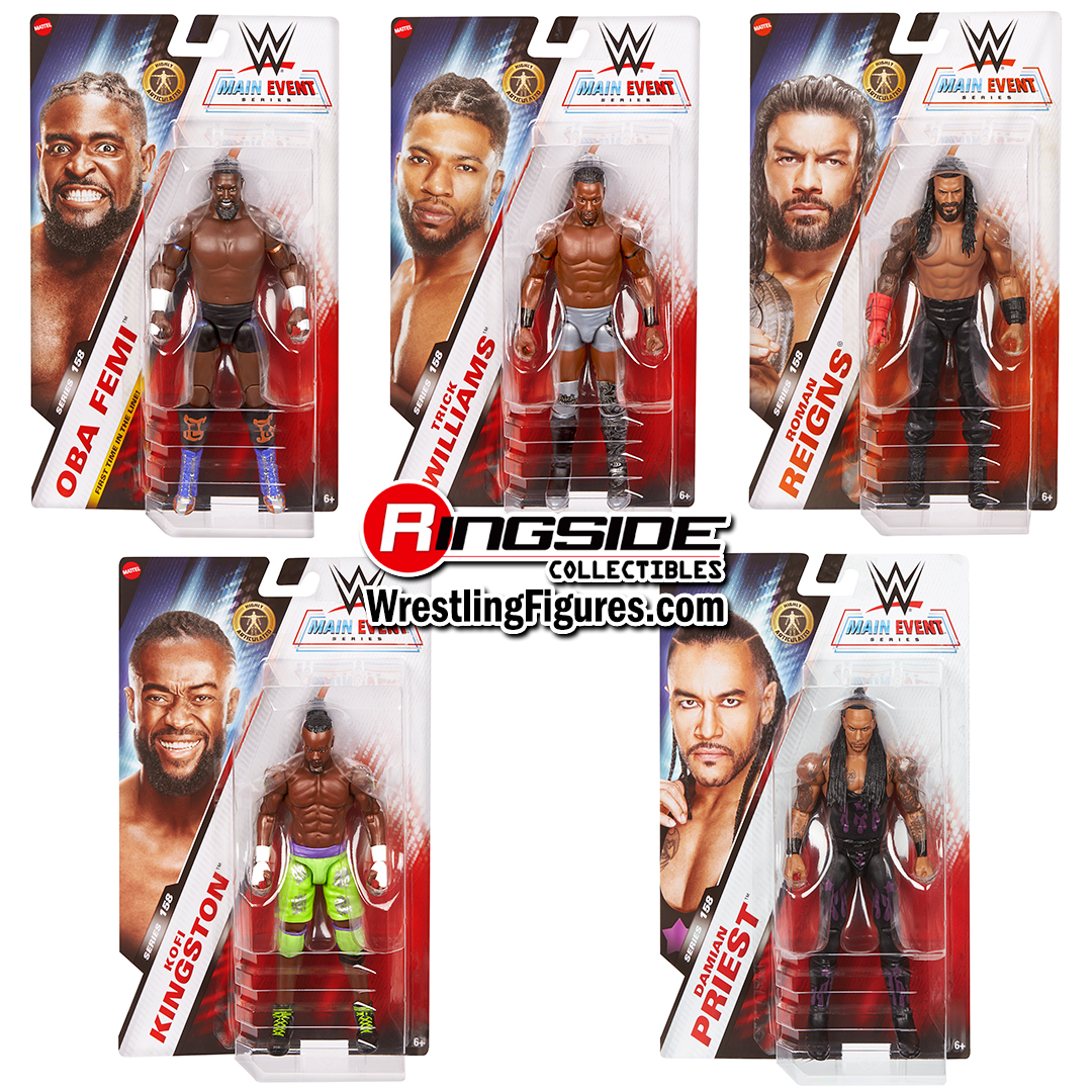 Image WWE Main Event 158 - Complete Set of 5