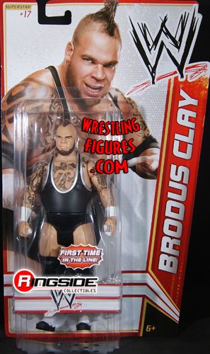 WWE Wrestling Brodus Clay B 6" Wrestler Loose Action Figure