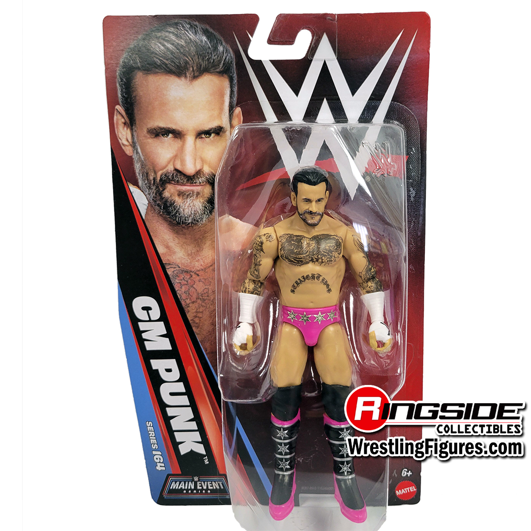 CM Punk - WWE Main Event 164 WWE Toy Wrestling Action Figure by