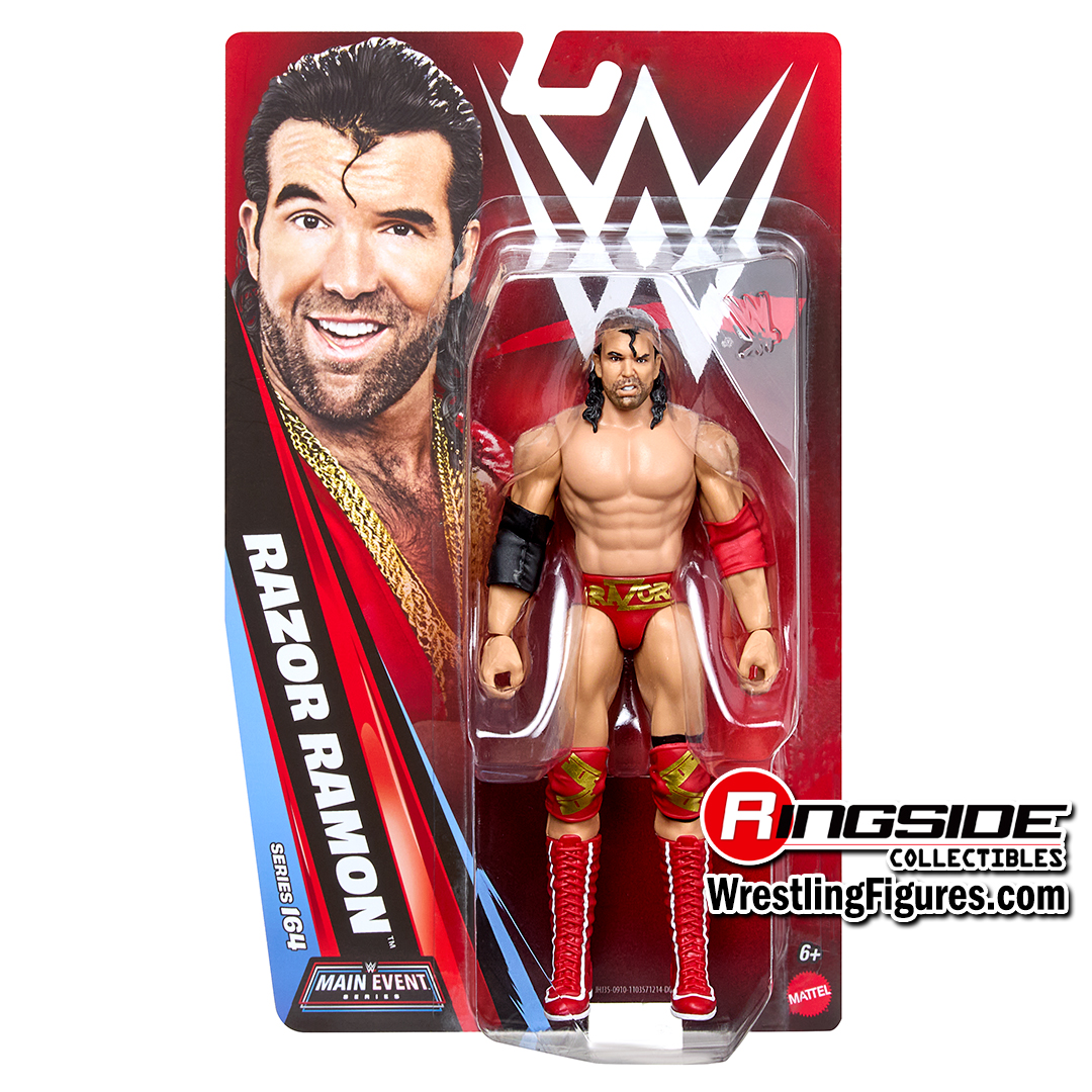 Razor Ramon (Scott Hall) - WWE Main Event 164 WWE Toy Wrestling