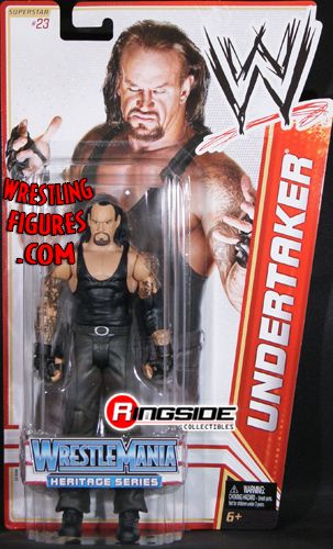 WWE WRESTLEMANIA HERITAGE SERIES UNDERTAKER ACTION FIGURE *NEW* 