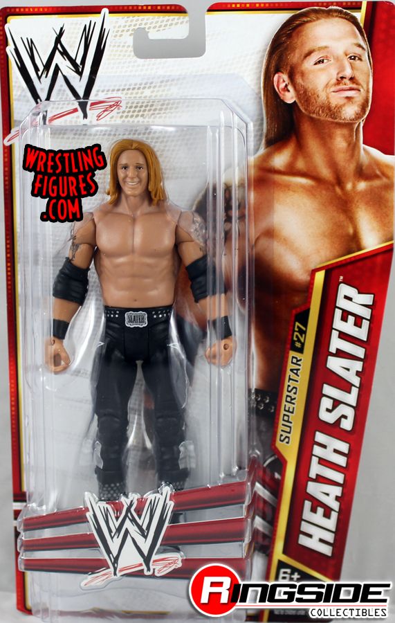 WWE Mattel Basic Series 28 Heath Slater #27 Action Figure 