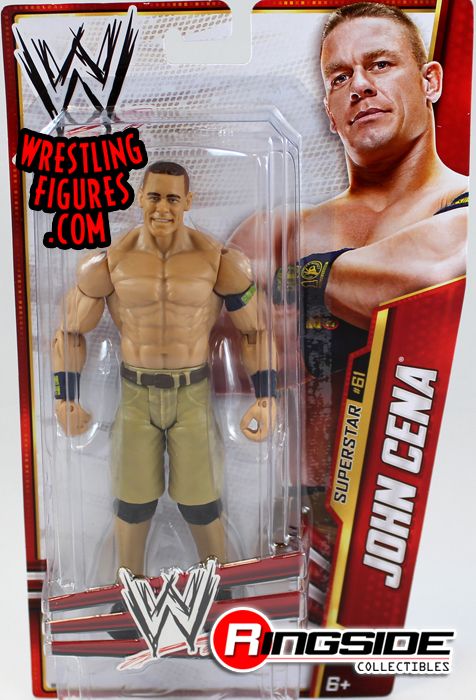 Details about   John Cena WWE Mattel Wrestling Figure Basic Series 34 