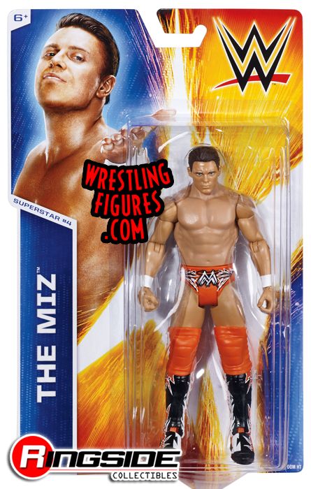 MATTEL WWE Action Figure The Miz: Wrestling Figure BJM85 BJN01 - Edizione Da Collezione