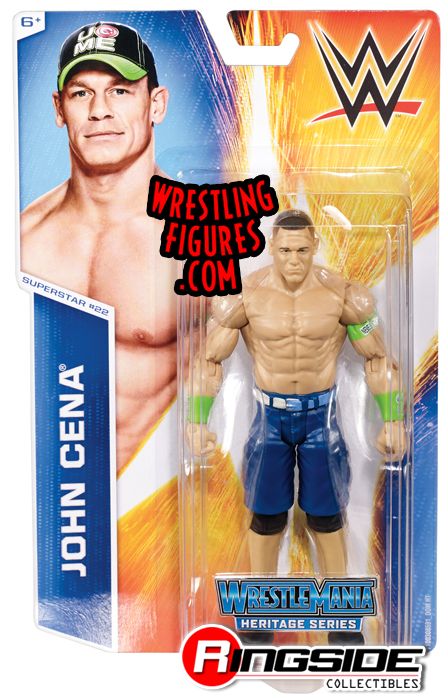 John Cena Wwe Series 48 Wwe Toy Wrestling Action Figure By Mattel