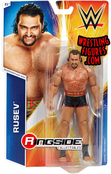 Rusev - WWE Series 54 WWE Toy Wrestling Action Figure by Mattel