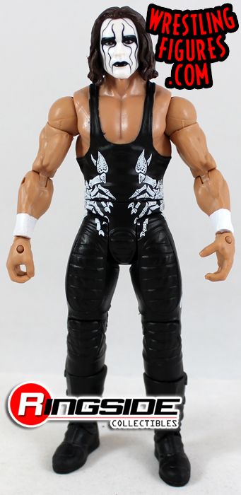Basic Series 55 WWE Mattel Wrestling Figure Jacket Details about   Sting 