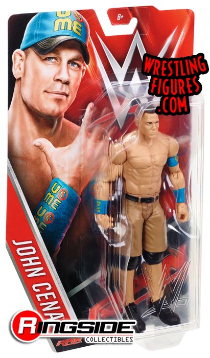 WWE John Cena Figurine MATTEL Série #56 Wrestling WWE HW Championnat Ceinture NOUVEAU 