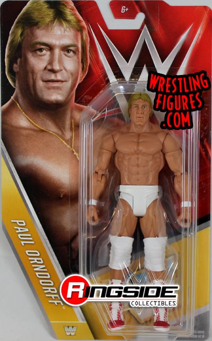 WWE Mattel Legends series 4 Mr.Wonderful Paul Orndorff 6 inch figures loose 