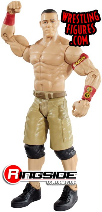 John Cena WWE Mattel Basic Series 59 Wrestling Action Figure Jouet Neuf DMG Pkg 